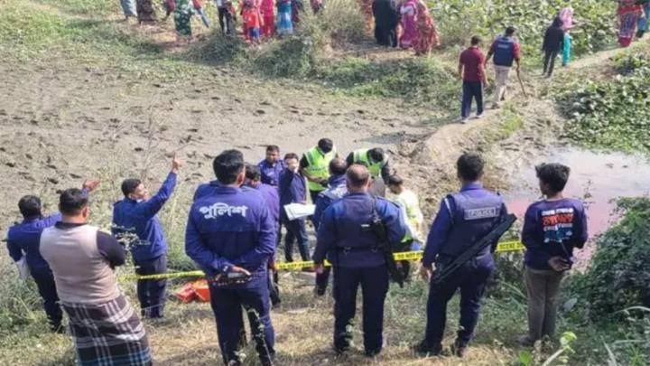 ফরিদপুরে যুবকের হাত-পা বাঁধা ও গলাকাটা মরদেহ উদ্ধার